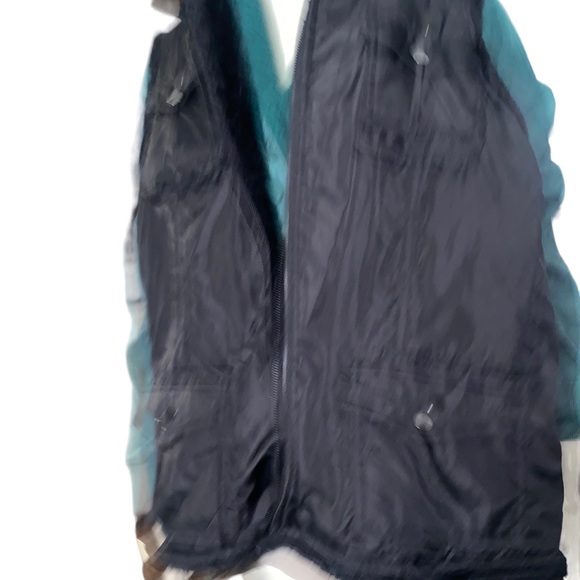 DEB size 3X juniors black utility vest fits like 1X - Picture 7 of 8